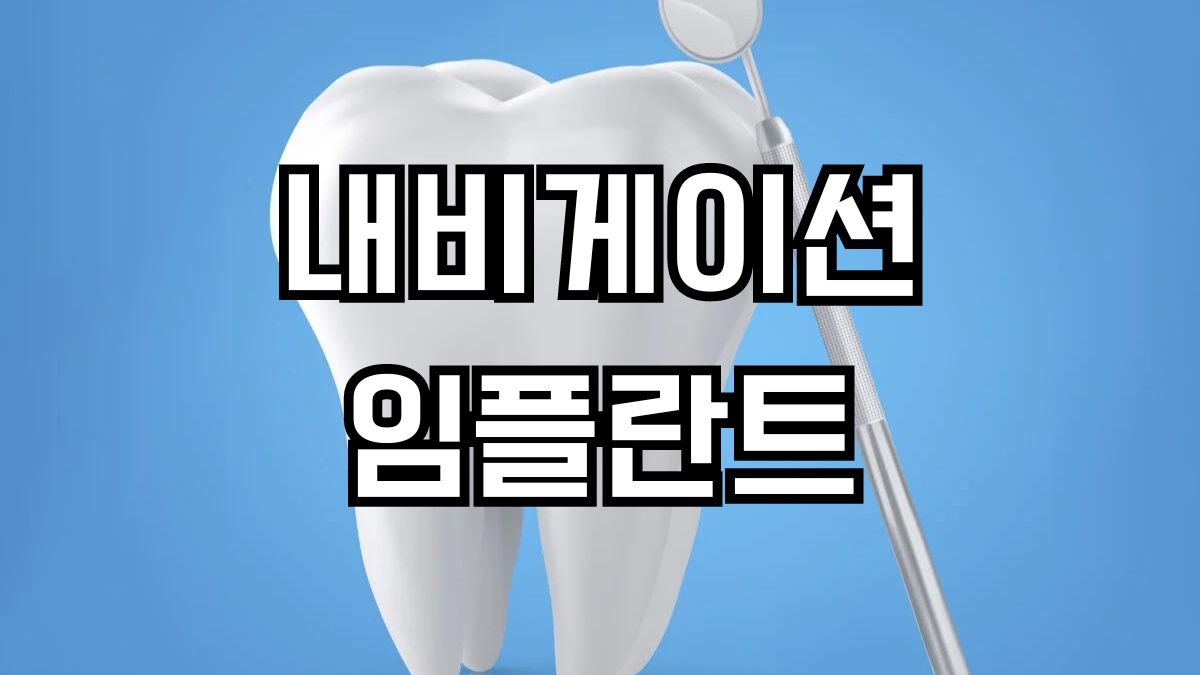 내비게이션 임플란트