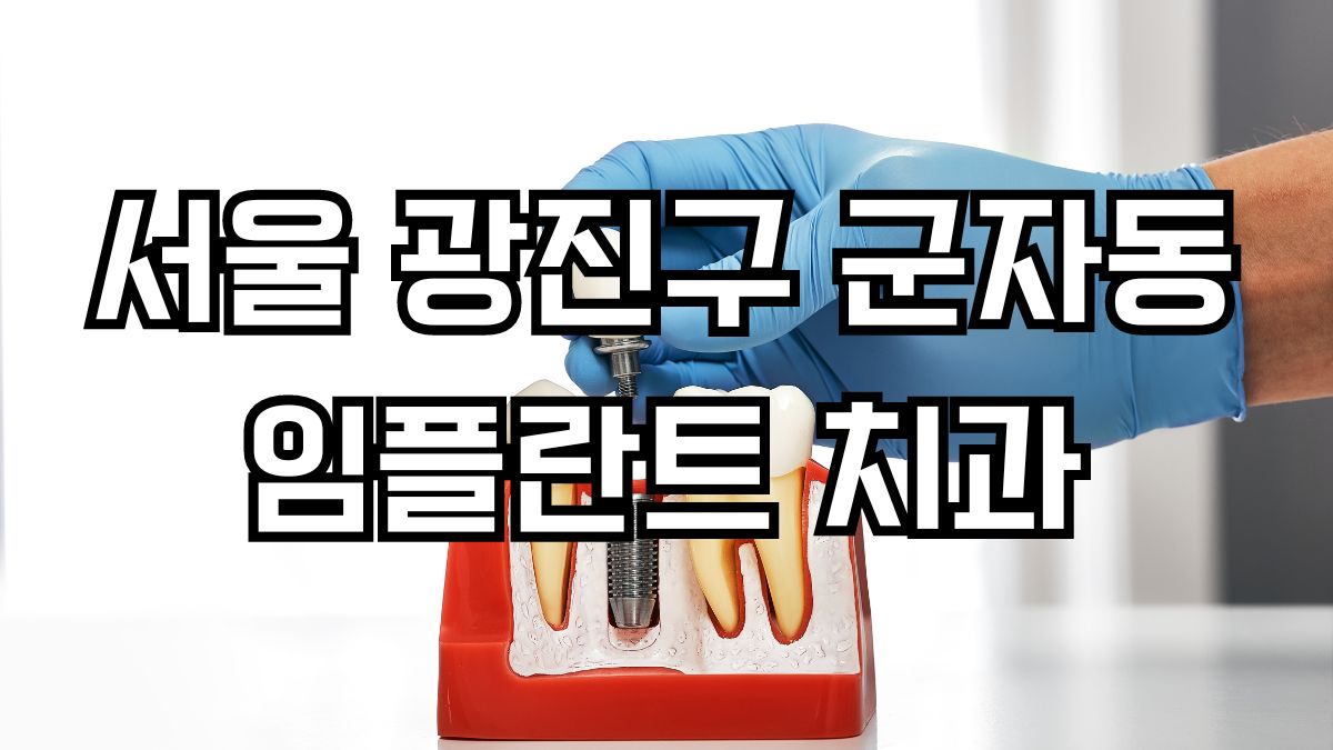 서울 광진구 군자동 임플란트