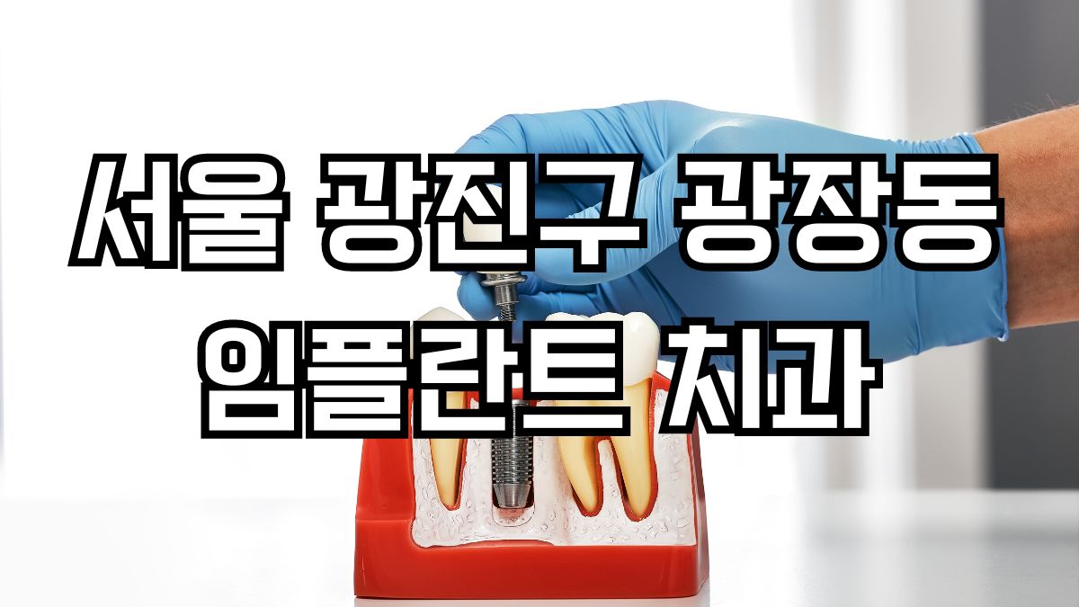 서울 광진구 광장동 임플란트