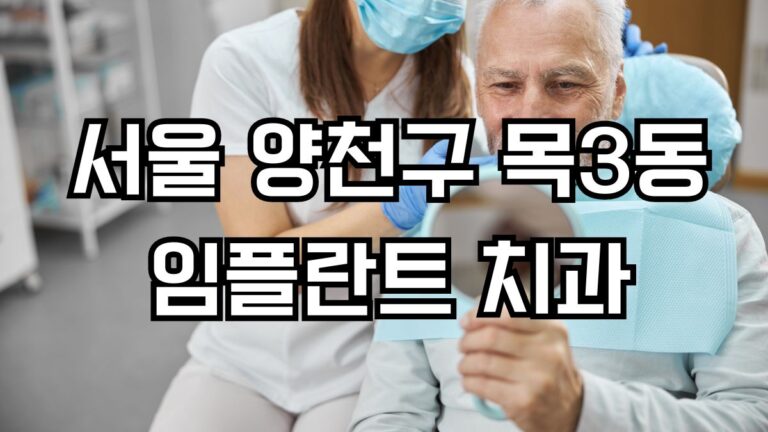 서울 양천구 목3동 임플란트